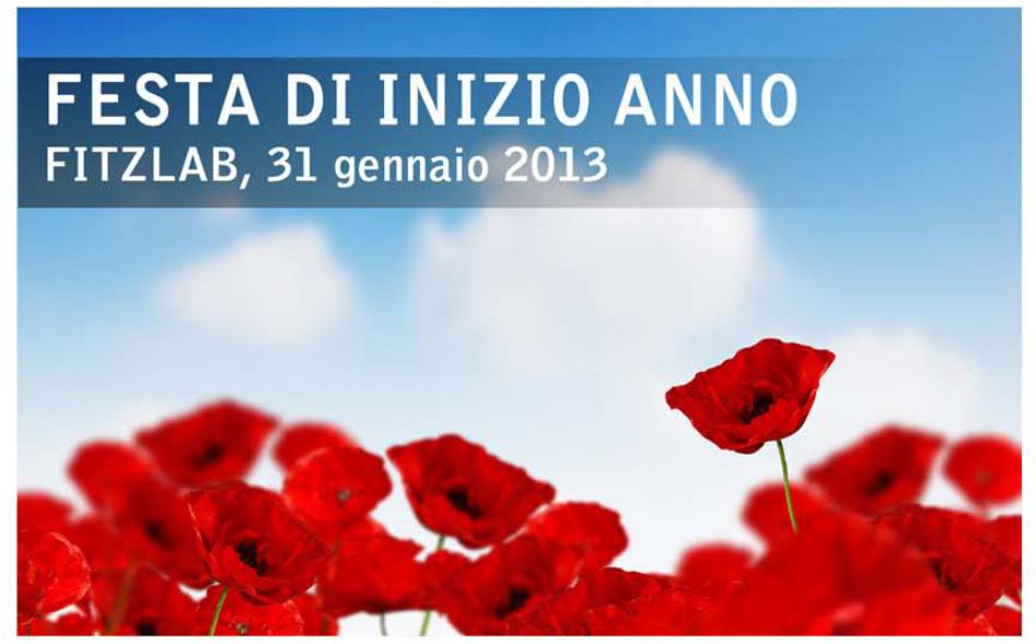 Il nostro Erbaluce per la festa di FITZLAB<br>Torino, giovedì 31 gennaio 2013